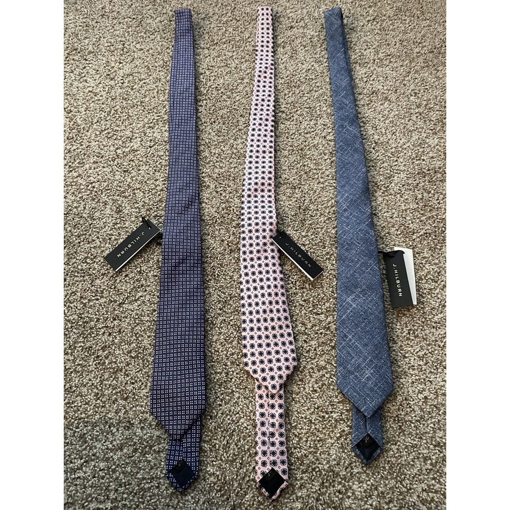J. Hilburn Designer Men's Ties - Set of 3 NWT